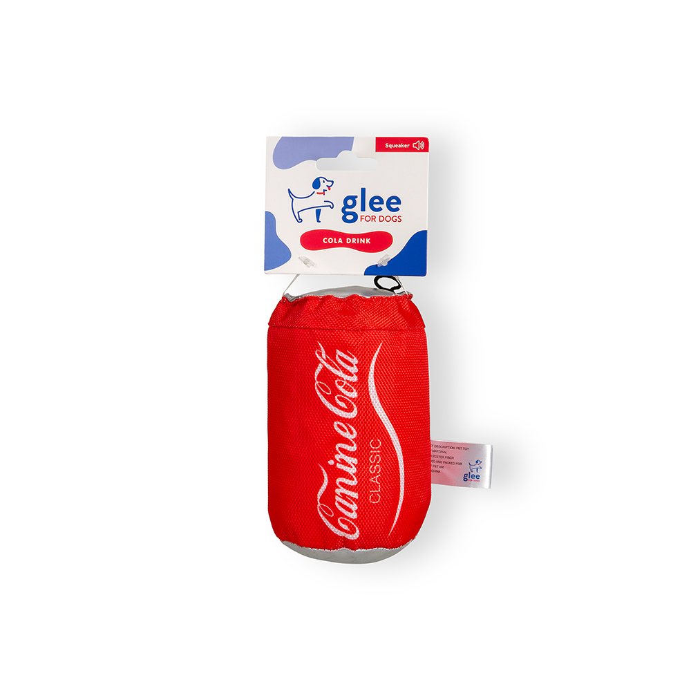 Glee Canine Cola Drink Squeaker