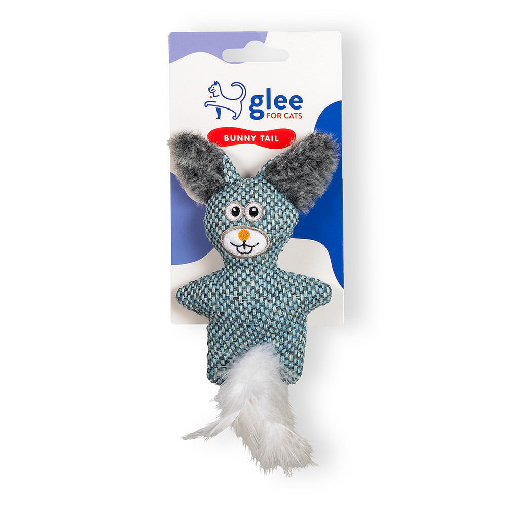 Glee Bunny Feather Tail Μπλε